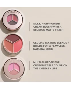 anastasia beverly hills magic touch blush trio Cream Blush