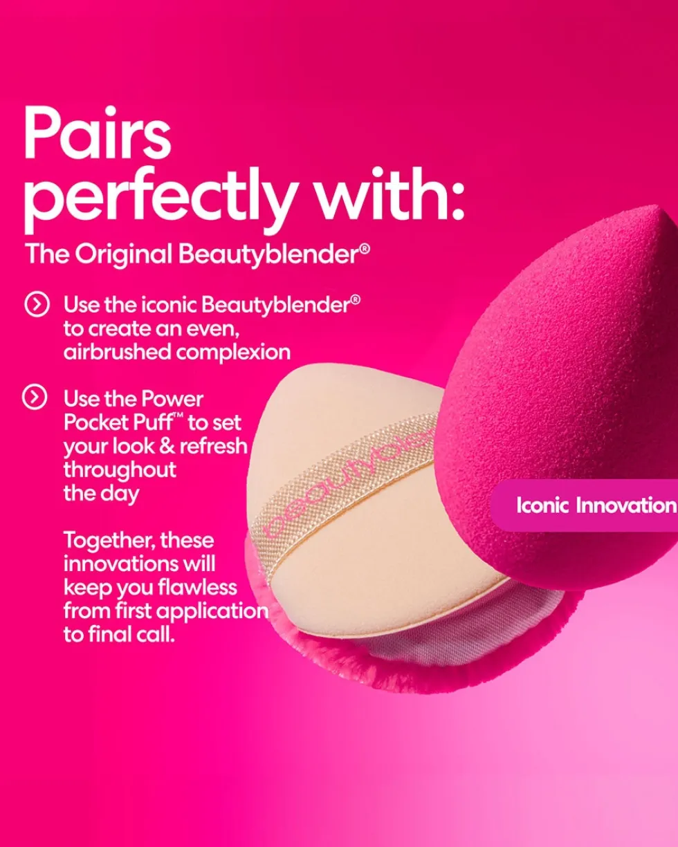 beautyblender power pocket puff Makeup spons
