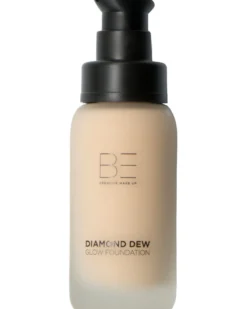 be creative make up diamond dew glow 24 uur hydraterende glowy foundation met medium dekking