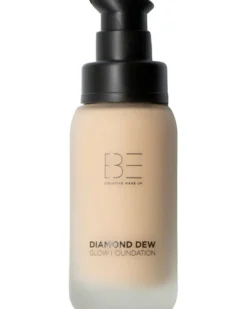 be creative make up diamond dew glow 24 uur hydraterende glowy foundation met medium dekking