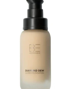 be creative make up diamond dew glow 24 uur hydraterende glowy foundation met medium dekking