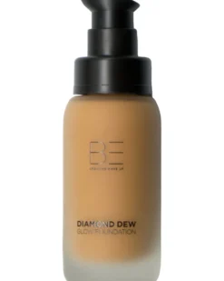 be creative make up diamond dew glow 24 uur hydraterende glowy foundation met medium dekking