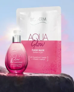 biotherm aqua source aqua glow HYDRATEREND GEZICHTSMASKER MET STRALEND EFFECT