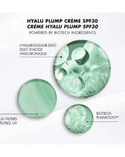 biotherm aquasource Hyalu Plump Crème Spf30 – Langdurige Hydratatie En Hoge Uv-Bescherming – Verrijkt Met Hyaluronzuur Duo