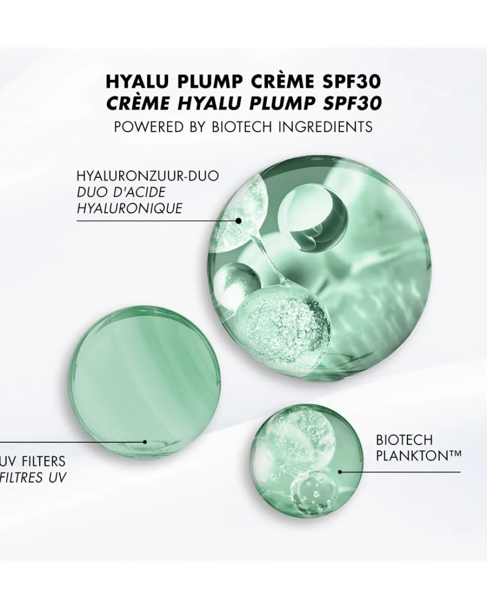 biotherm aquasource Hyalu Plump Crème Spf30 – Langdurige Hydratatie En Hoge Uv-Bescherming – Verrijkt Met Hyaluronzuur Duo