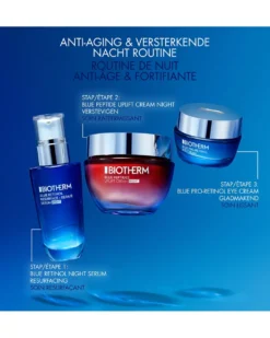 biotherm blue peptides Uplift night cream, anti-aging