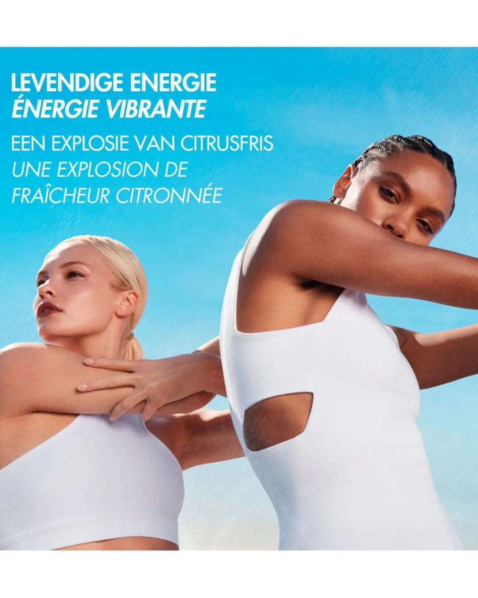biotherm eau vitaminée citrus tonic Verfrissende Citrus Body Mist – Noten Van Citroenspritz, Rabarber, Kiwi & White Musk