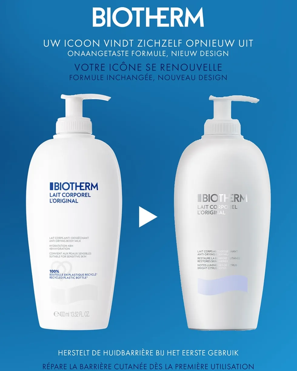 biotherm lait corporel HYDRATERENDE BODYLOTION