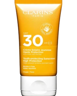 clarins sun care face Youth-protecting Sunscreen Face High Protection SPF 30