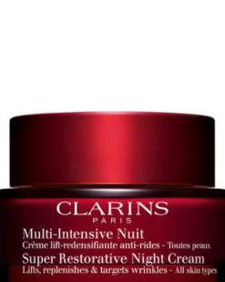 clarins super-restorative SUPER RESTORATIVE NIGHT CREAM - ALL SKIN TYPES