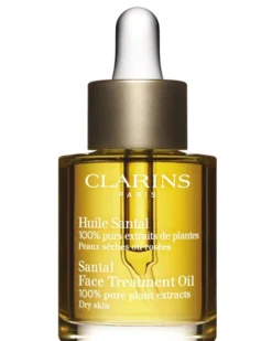 clarins treatment oils SANTAL FACE TREATMENT OIL - DROGE OF RODE HUID
