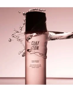 clay and glow cleansing + hydrating Hyaluronic Acid Toner
