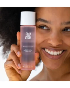 clay and glow cleansing + hydrating Hyaluronic Acid Toner
