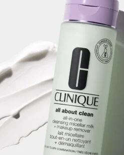 clinique all about clean™ all-in-one cleansing micellar milk + makeup remover MICELLAIRE GEZICHTSREINIGER & MAKE-UP REMOVER - ZEER DROGE TOT GEMENGDE HUID