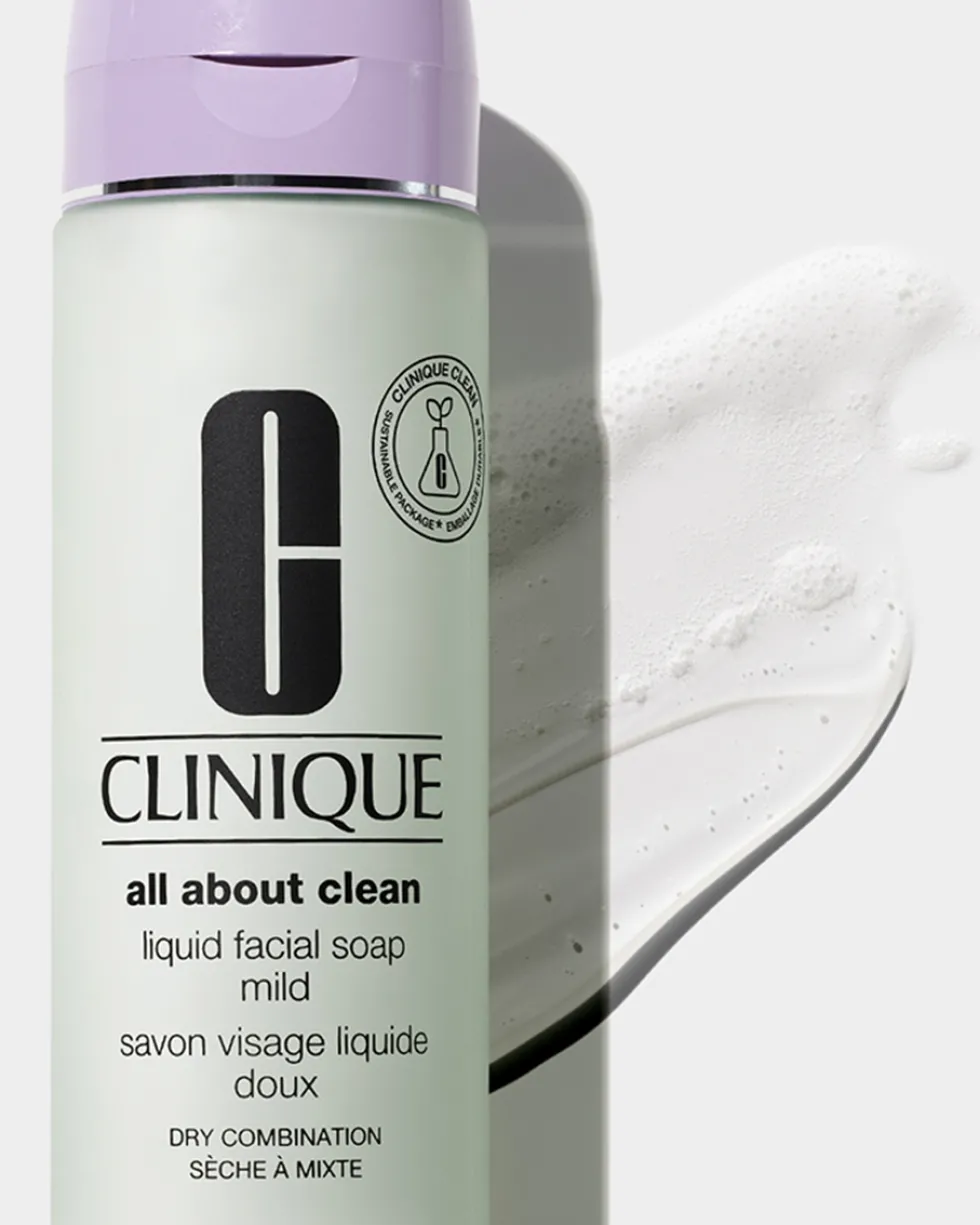 clinique all about clean™ liquid facial soap mild - skin type 2 CLEANSER - DROGE TOT GEMENGDE HUID - 3-STEP SYSTEM