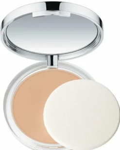 clinique almost powder makeup COMPACT, VEELZIJDIG POEDER + FOUNDATION SPF 15 - MATTEREND & OLIEVRIJ