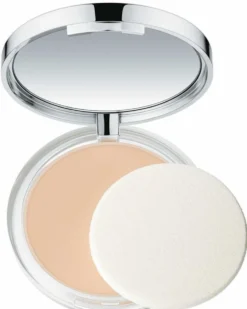 clinique almost powder makeup COMPACT, VEELZIJDIG POEDER + FOUNDATION SPF 15 - MATTEREND & OLIEVRIJ