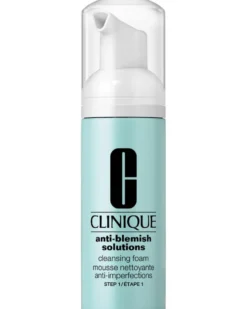 clinique anti-blemish solutions™ cleansing foam CLEANSER - ANCE-GEVOELIGE HUID - CAMOUFLEERT & VOORKOMT ONZUIVERHEDEN