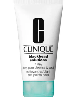 clinique blackhead solutions 7 day deep pore cleanse & scrub SCRUB, GEZICHTSREINIGER & MASKER IN 1 - BESTRIJDT GROVE PORIËN & MEE-ETERS