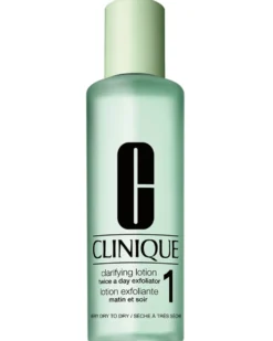 clinique clarifying lotion 1 - twice a day exfoliator EXFOLIËRENDE LOTION - ZEER DROGE TOT DROGE - 3-STEP SYSTEM