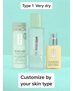 clinique clarifying lotion 1 - twice a day exfoliator EXFOLIËRENDE LOTION - ZEER DROGE TOT DROGE - 3-STEP SYSTEM