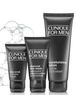clinique clinique for men™ face scrub SCRUB VOOR HET GEZICHT - BEREIDT VOOR OP HET SCHEREN & VERWIJDERT ONZUIVERHEDEN