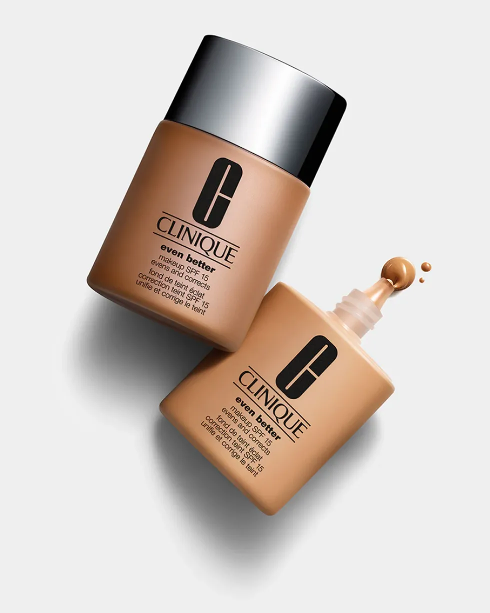 clinique even better™ glow light reflecting makeup FOUNDATION SPF 15 - VERBETERT DE HUIDTEXTUUR - GEMENGDE HUID