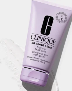 clinique foaming facial soap GEZICHTSREINIGER - SCHUIMEND - ZEER DROGE TOT GEMENGDE HUID