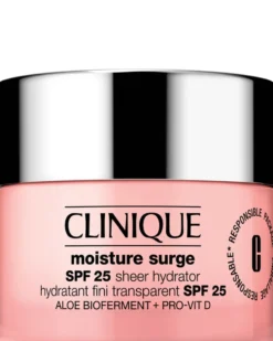 clinique moisture surge™ broad spectrum sheer hydrator HYDRATERENDE DAG- & NACHTCRÈME MET SPF25 - VERFRISSEND