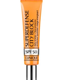 clinique superdefense city block broad daily energy + face protector ZONNEBESCHERMING GEZICHT - REVITALISEREND & OLIEVRIJ