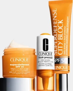 clinique superdefense city block broad daily energy + face protector ZONNEBESCHERMING GEZICHT - REVITALISEREND & OLIEVRIJ