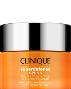 clinique superdefense fatigue + 1st signs of age multi-correcting cream HYDRATERENDE DAGCRÃˆME MET SPF 25 - ANTI-AGING - DROGE/GEMENGDE HUID
