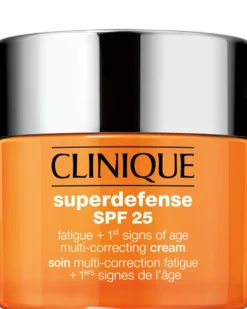 clinique superdefense fatigue + 1st signs of age multi correcting cream HYDRATERENDE DAGCRÈME MET SPF 25 - ANTI-AGING - GEMENGDE/VETTE HUID