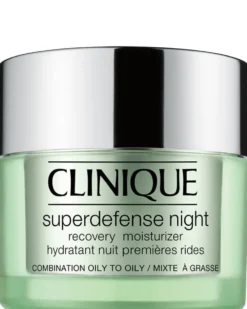 clinique superdefense™ night cream HYDRATERENDE NACHTCRÈME - ANTI-AGING - GEMENGDE TOT VETTE HUID