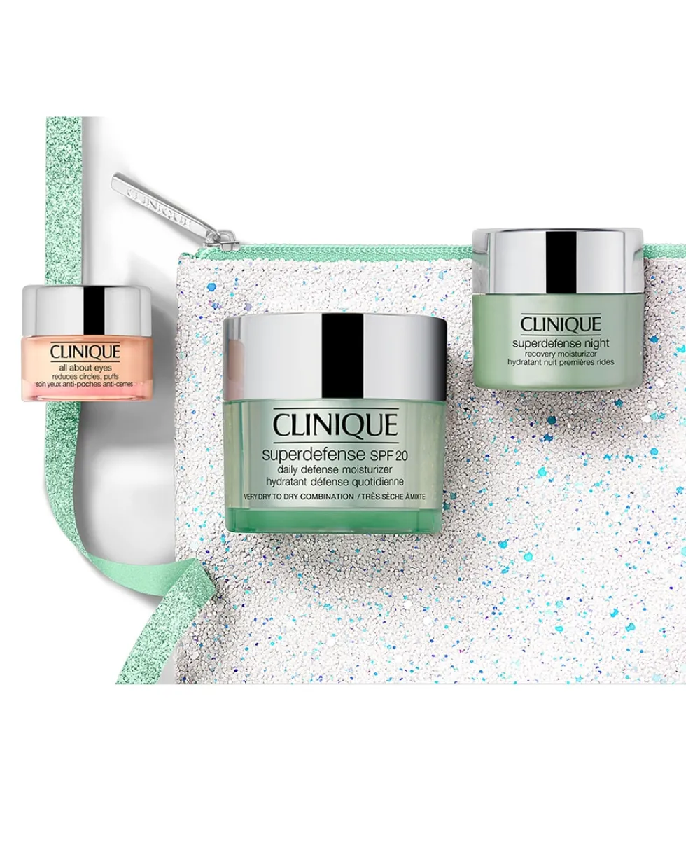 clinique superdefense™ night cream HYDRATERENDE NACHTCRÈME - ANTI-AGING - ZEER DROGE TOT GEMENGDE HUID