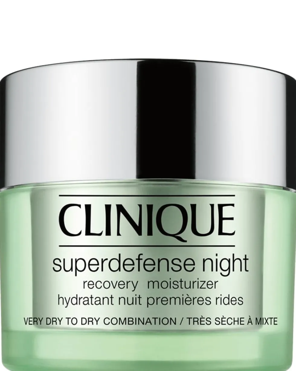 clinique superdefense™ night cream HYDRATERENDE NACHTCRÈME - ANTI-AGING - ZEER DROGE TOT GEMENGDE HUID
