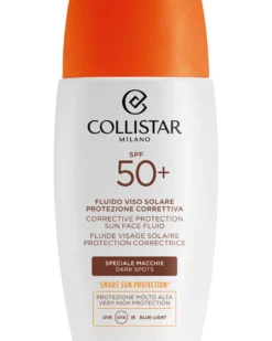 collistar suncare anti dark spots Corrective Protection Sun Face Fluid SPF50+