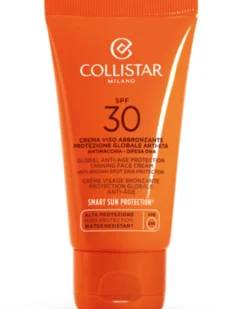 collistar suncare GLOBALE ANTI-AGE PROTECTION TANNING FACE CREAM SPF30