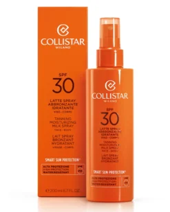 collistar suncare MOISTURIZING MILK SPRAY FACE/BODY SPF30