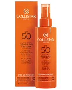 collistar suncare Tanning Moisturizing Milk Spray SPF50
