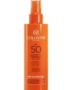 collistar suncare Tanning Moisturizing Milk Spray SPF50