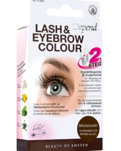 depend  eye lash & eyebrow colour  Â WIMPER- WENKBRAUWVERF