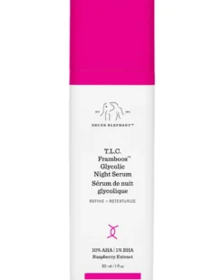 drunk elephant serum T.L.C. Framboos Glycolic Night Serum