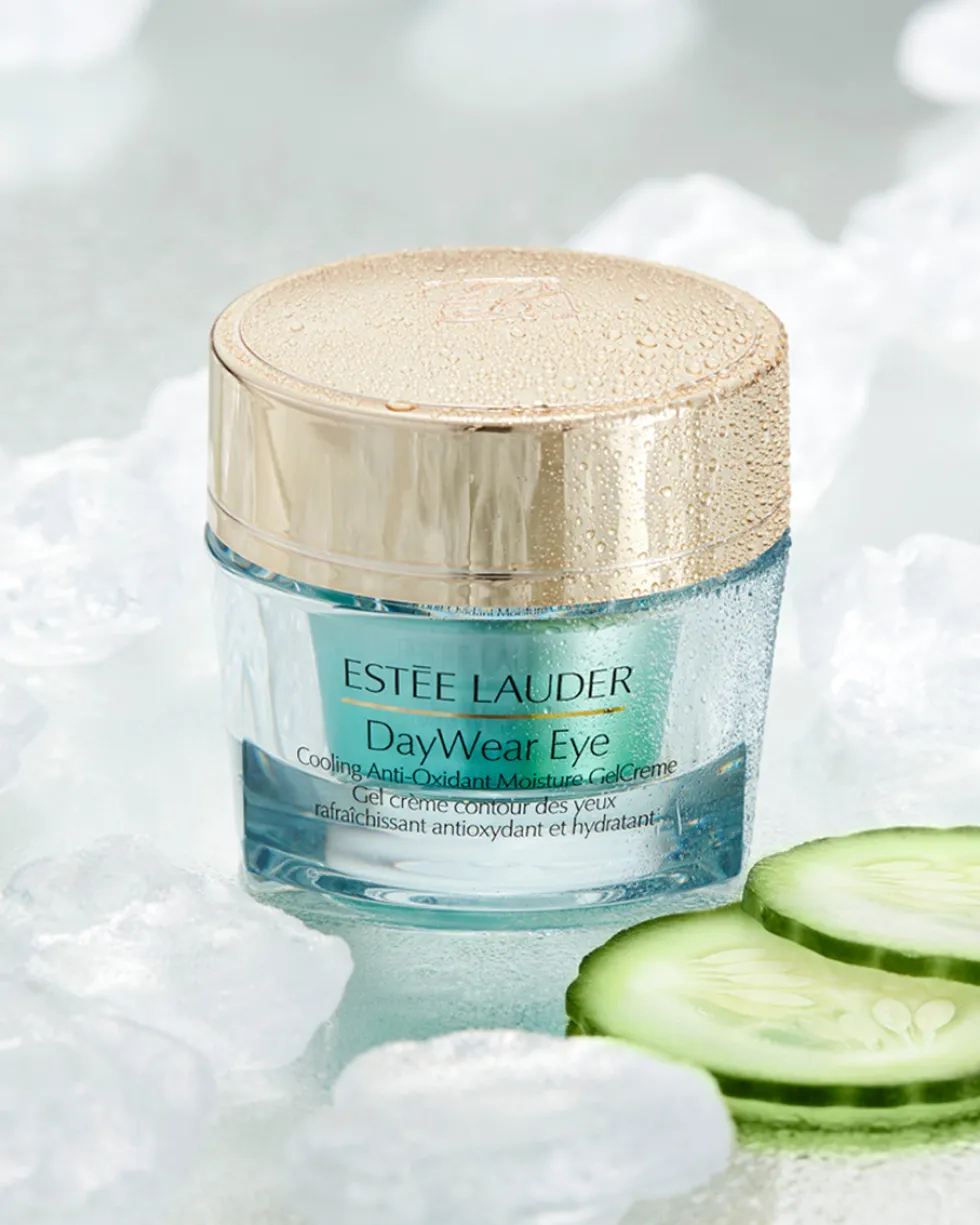 estée lauder daywear eye cooling anti-oxidant moisture gelcreme OOGCRÈME - 24U HYDRATATIE - ANTI-DONKERE KRINGEN