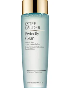 estée lauder perfectly clean multi-action hydrating toning lotion/refiner 2-IN-1 TONER & EXFOLIANT - VERSTEVIGEND & ZUIVEREND
