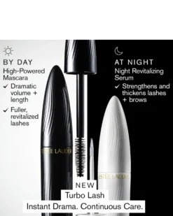 estée lauder turbo lash night revitalizing serum lash + brow SERUM VOOR WIMPERS - MAAKT WIMPERS VOLLER