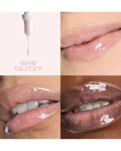 huda beauty blushed nudes LIP & CHEEK SET