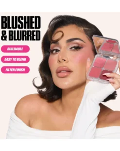 huda beauty blush filter Blurring Blushlighter Palette