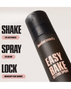 huda beauty easy bake MINI SETTING SPRAY