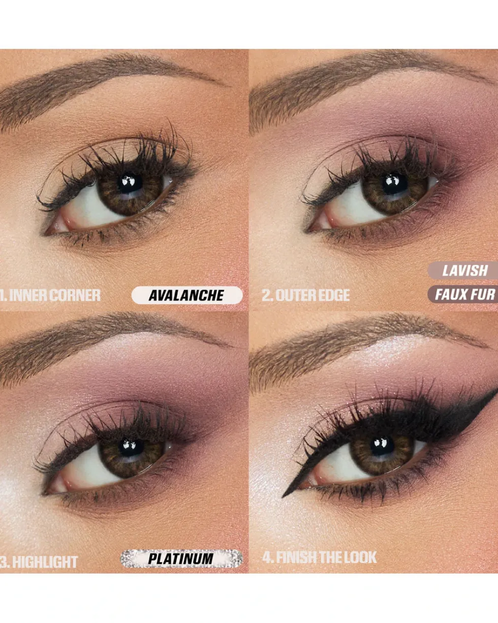 huda beauty icy nude 18W EYESHADOW PALETTE